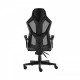 Крісло для геймерів 1stPlayer P01 Black White