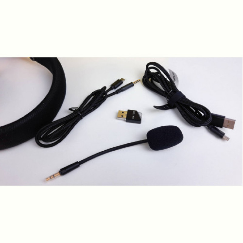 Bluetooth-гарнитура Hator Hyperpunk 2 Wireless Tri-mode Black/Lilac (HTA-859)