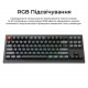 Клавіатура бездротова Keychron V3 Ultra Keychron Red Switch Black RGB (V3U-D1-UA)