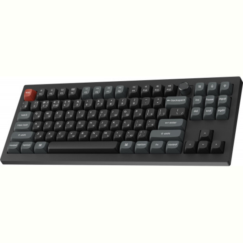 Клавіатура бездротова Keychron V3 Ultra Keychron Red Switch Black RGB (V3U-D1-UA)