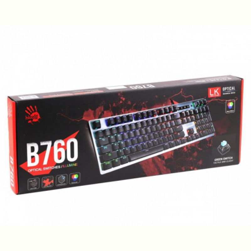 Клавіатура Bloody B760 Grey