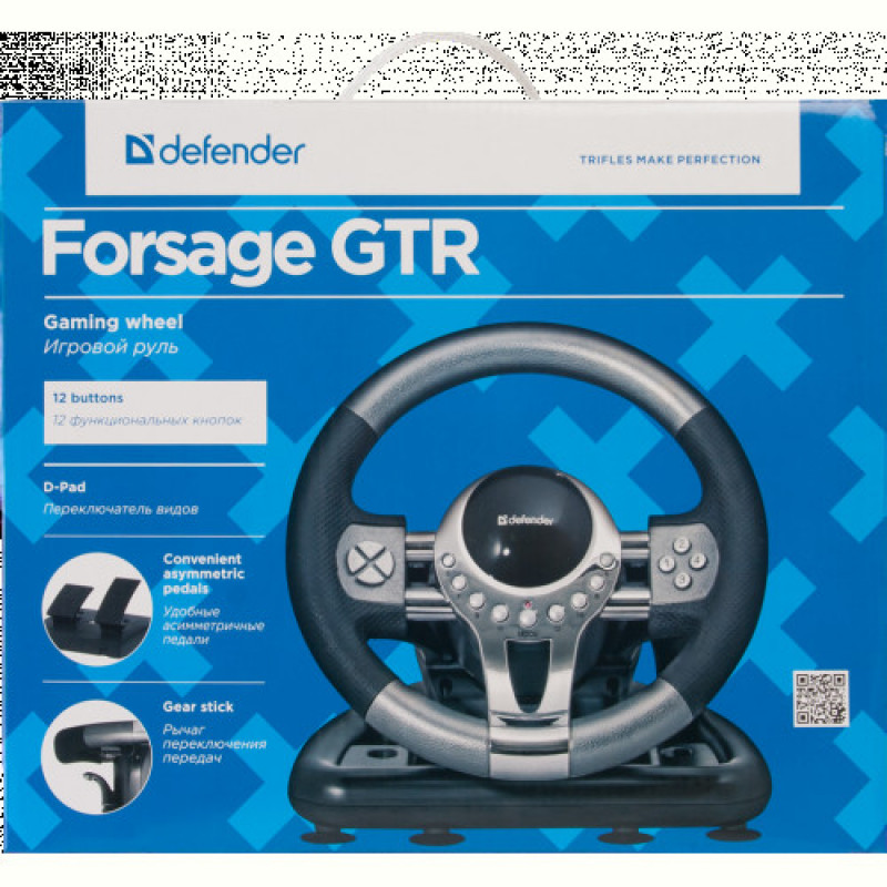 Кермо Defender Forsage (64367) Black USB