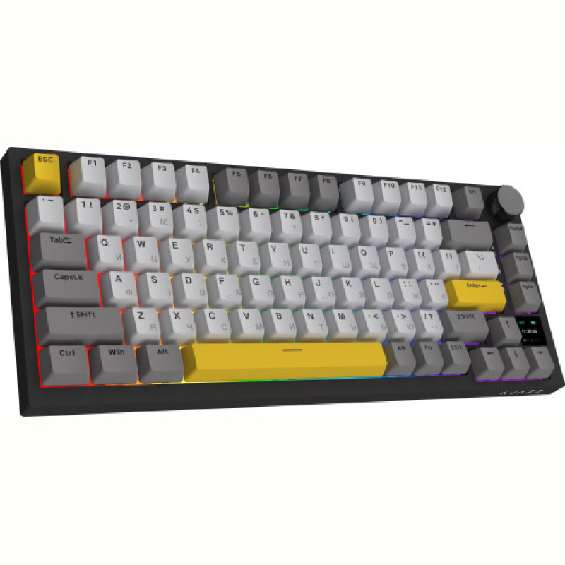 Клавиатура беспроводная Ajazz AK820 Pro Gift Switch Black (AK820PRO-G-BGY)