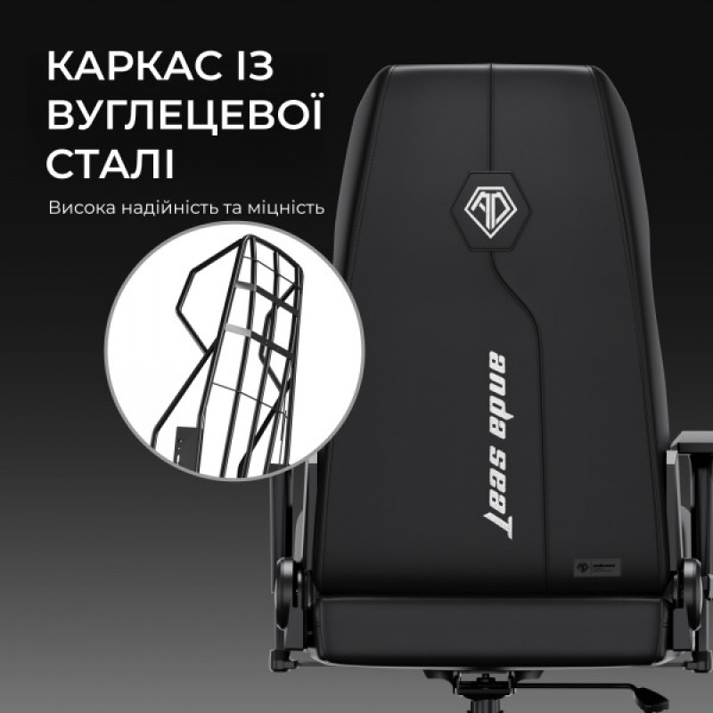 Кресло игровое Anda Seat X1 Gaming Sofa Black PVC (AD-W-SF01-04-B-PV)