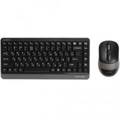 Комплект (клавіатура, миша) бездротовий A4Tech FG1110 Grey