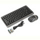Комплект (клавіатура, миша) бездротовий A4Tech FG1110 Grey