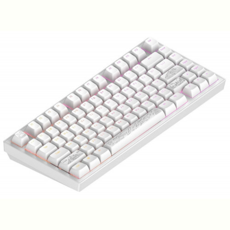 Клавіатура Dark Project ALU81 Terra Nostra White (DPKB_NOSTRA_81_ANSI_WHITE_UA)