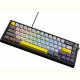 Клавіатура Ajazz AK650 Moon Yellow Switch Black USB-C (AK650-MY-GWY)