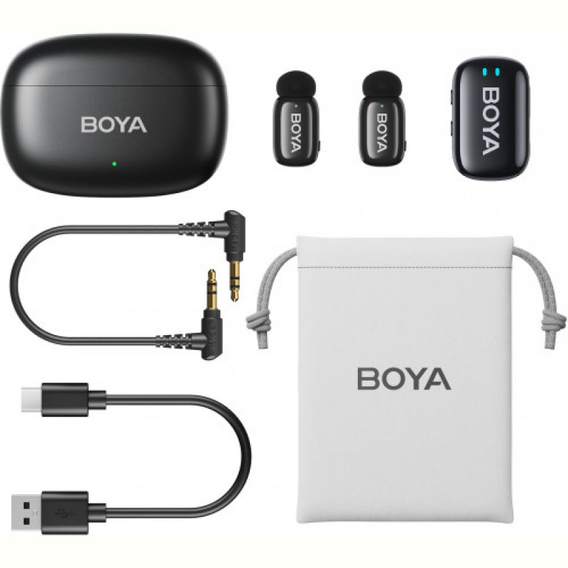 Мікрофон BOYA mini-18 TRS for camera Black