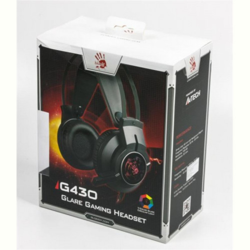 Гарнитура A4Tech Bloody G430 Black