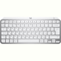 Клавиатура беспроводная Logitech MX Keys Mini Wireless Illuminated UA Pale Gray (920-010499)