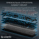 Клавіатура бездротова GamePro Asgard Drakkar Keychron Super Red Switch Black (MK305BK)