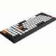 Клавиатура беспроводная OfficePro SK985BO Bluetooth Black/White