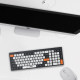 Клавиатура беспроводная OfficePro SK985BO Bluetooth Black/White