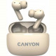 Bluetooth-гарнітура Canyon OnGo TWS-10 ANC ENC Beige (CNS-TWS10BG)