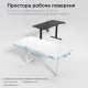 Стіл з електрорегулюванням висоти Anda Seat Xtreme 1400x750 White