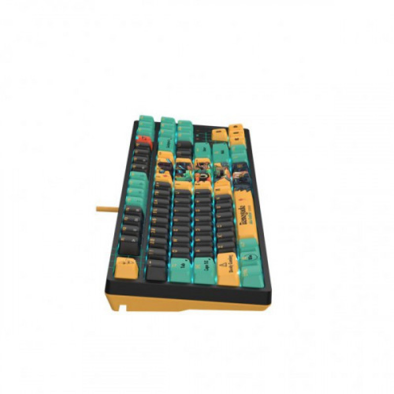 Клавіатура A4Tech Bloody AT87 RGB Renegade Black/Yellow