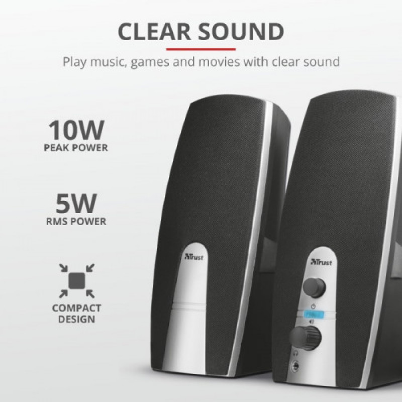 Акустическая система Trust MiLa 2.0 Speaker Set (16697)