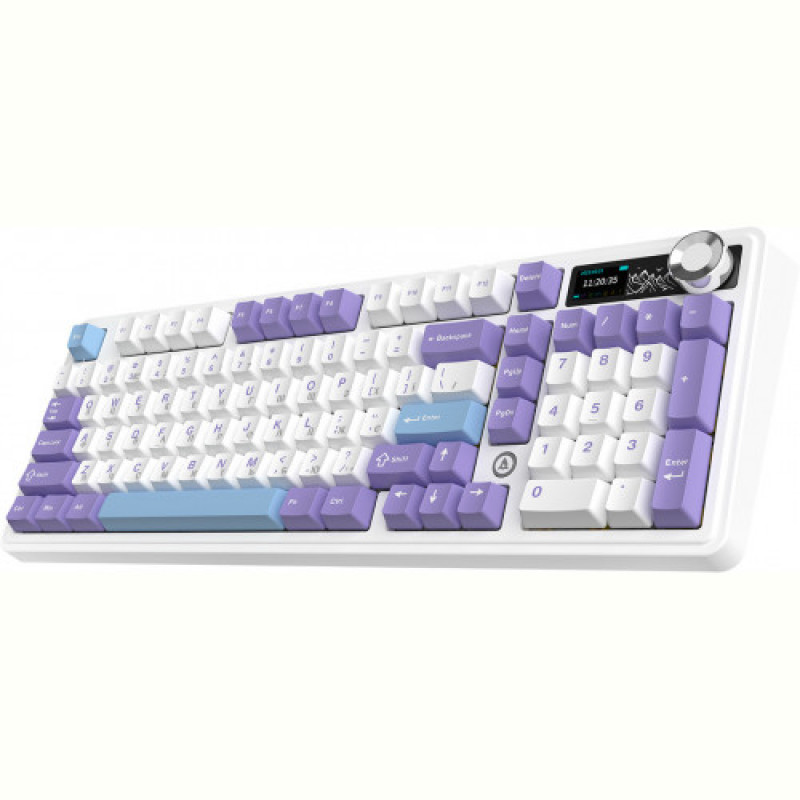 Клавиатура беспроводная Ajazz AK980 V2 Maillard Switch White (AK980-V2-M-PWB)