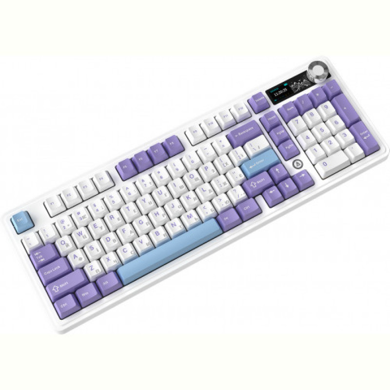 Клавиатура беспроводная Ajazz AK980 V2 Maillard Switch White (AK980-V2-M-PWB)