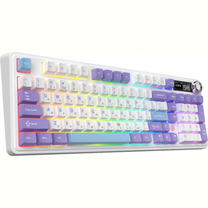 Клавиатура беспроводная Ajazz AK980 V2 Maillard Switch White (AK980-V2-M-PWB)