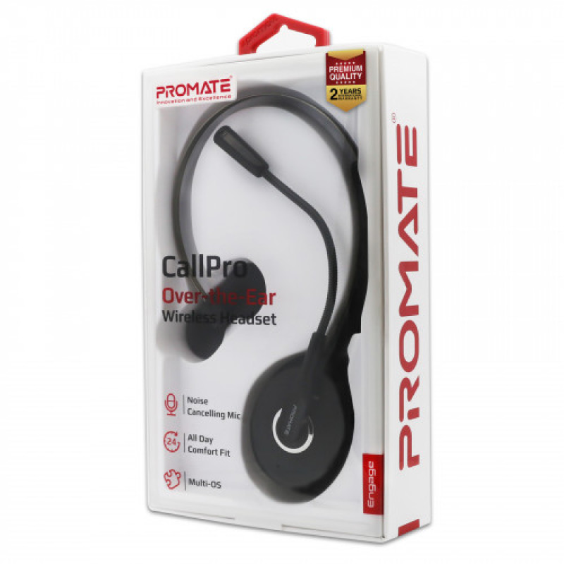 Bluetooth-гарнітура Promate Engage Black