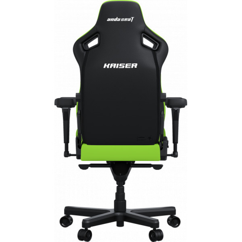 Крісло ігрове Anda Seat Kaiser 4 Cyber Green PVC Size XL (AD12YDDC-XLL-20-C-PV/C-01)