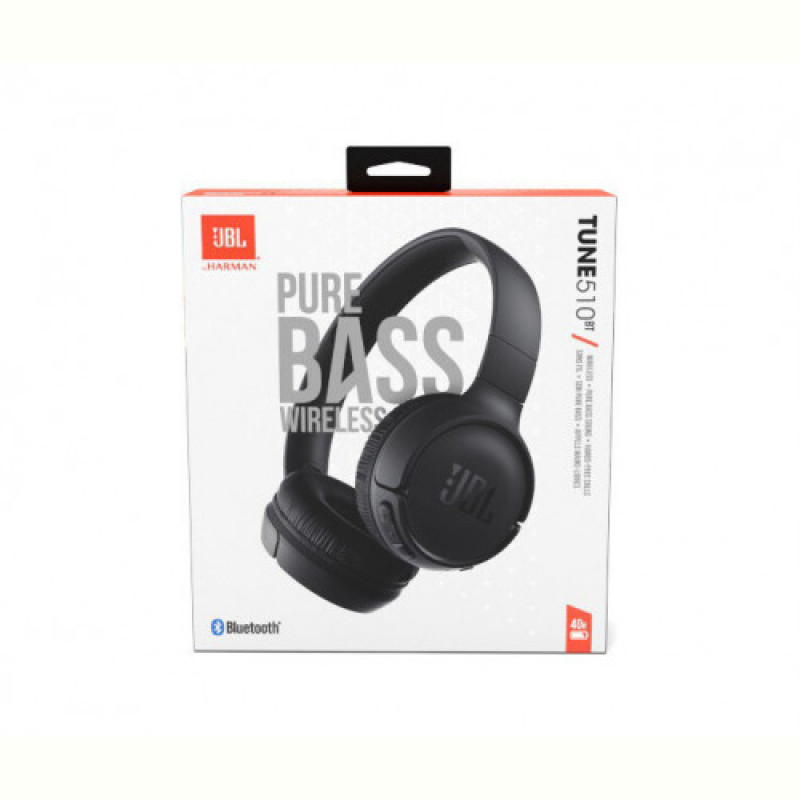 Bluetooth-гарнитура JBL Tune 510BT Black (JBLT510BTBLKEU)