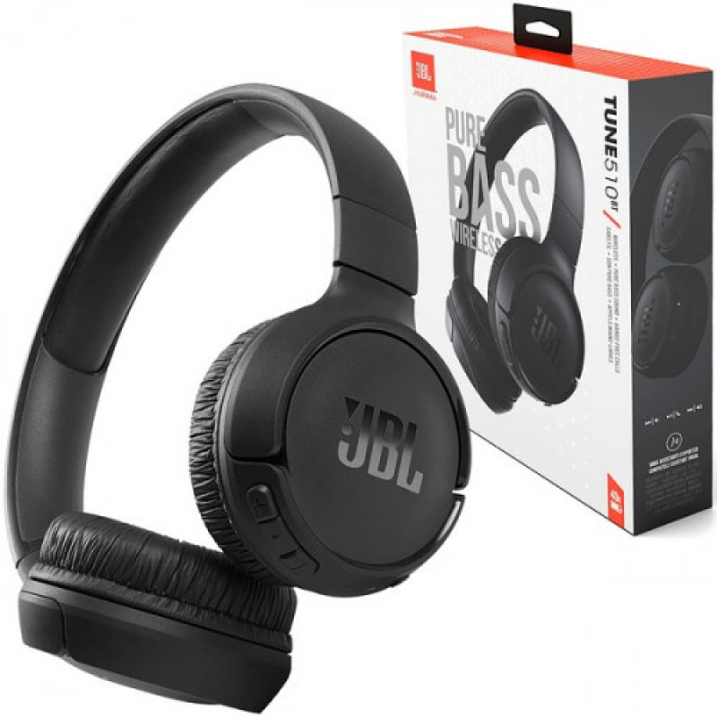 Bluetooth-гарнитура JBL Tune 510BT Black (JBLT510BTBLKEU)
