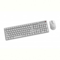 Комплект (клавіатура, миша) бездротовий Gembird KBS-WMS-01-W-CYRL White