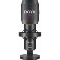 Мікрофон конденсаторний зі зміною діаграми спрямованості BOYA K9 RGB Black