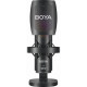 Мікрофон конденсаторний зі зміною діаграми спрямованості BOYA K9 RGB Black
