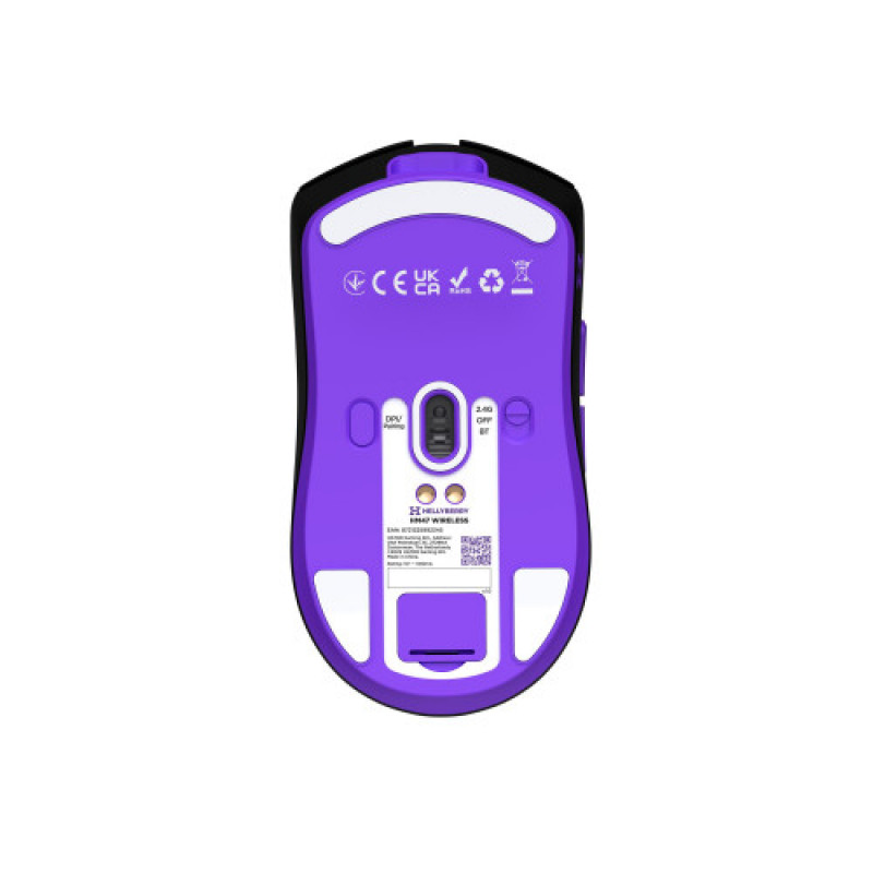 Мышь беспроводная Hator Hellyberry HM47 Wireless Black/Violet (HM47_black_violet)