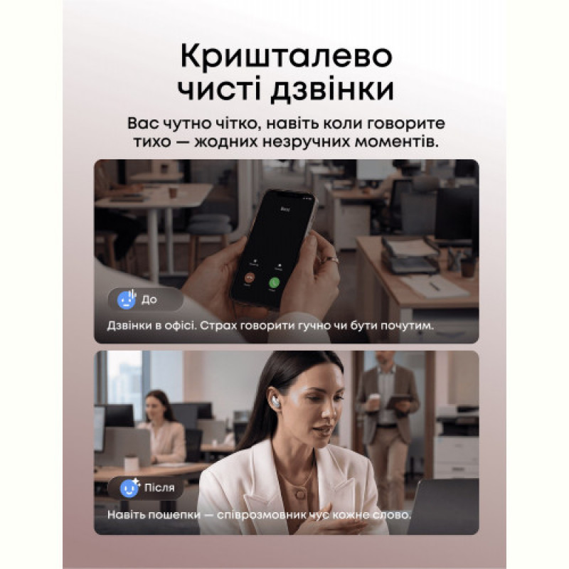 Bluetooth-гарнітура Anker SoundCore Liberty 5 Pro White (D1203G21)