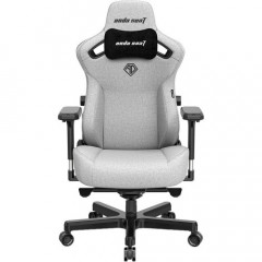 Кресло для геймеров Anda Seat Kaiser 3 Size L Fabric Grey (AD12YDC-L-01-G-PV/F)