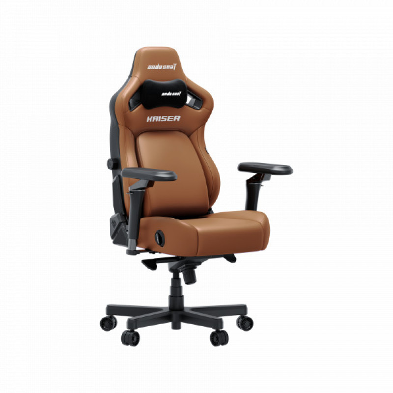 Крісло геймерське ігрове Anda Seat Kaiser 4 V2 Size XL Brown PVC
