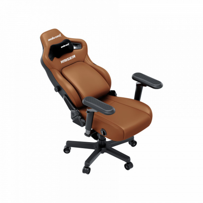 Крісло геймерське ігрове Anda Seat Kaiser 4 V2 Size XL Brown PVC
