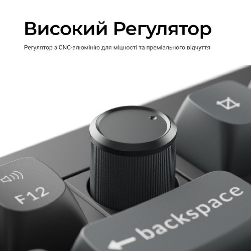 Клавиатура беспроводная Keychron V6 Ultra Keychron Red Switch Black RGB (V6U-D1-UA)