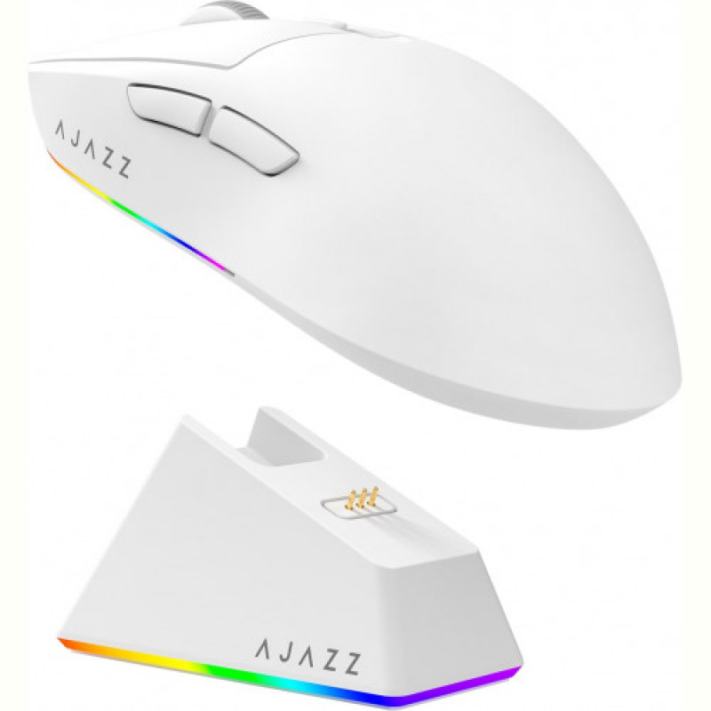 Мышь беспроводная Ajazz AJ139 V2 White (AJ139-V2-MC-W)