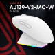 Мышь беспроводная Ajazz AJ139 V2 White (AJ139-V2-MC-W)