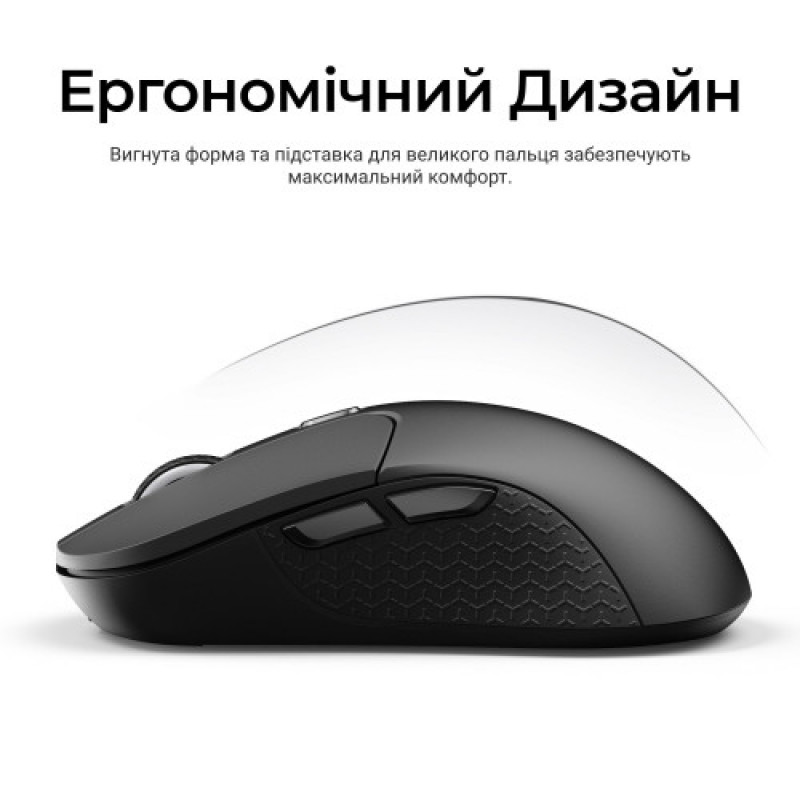 Миша бездротова Keychron M3 WL Black (M3-A23)