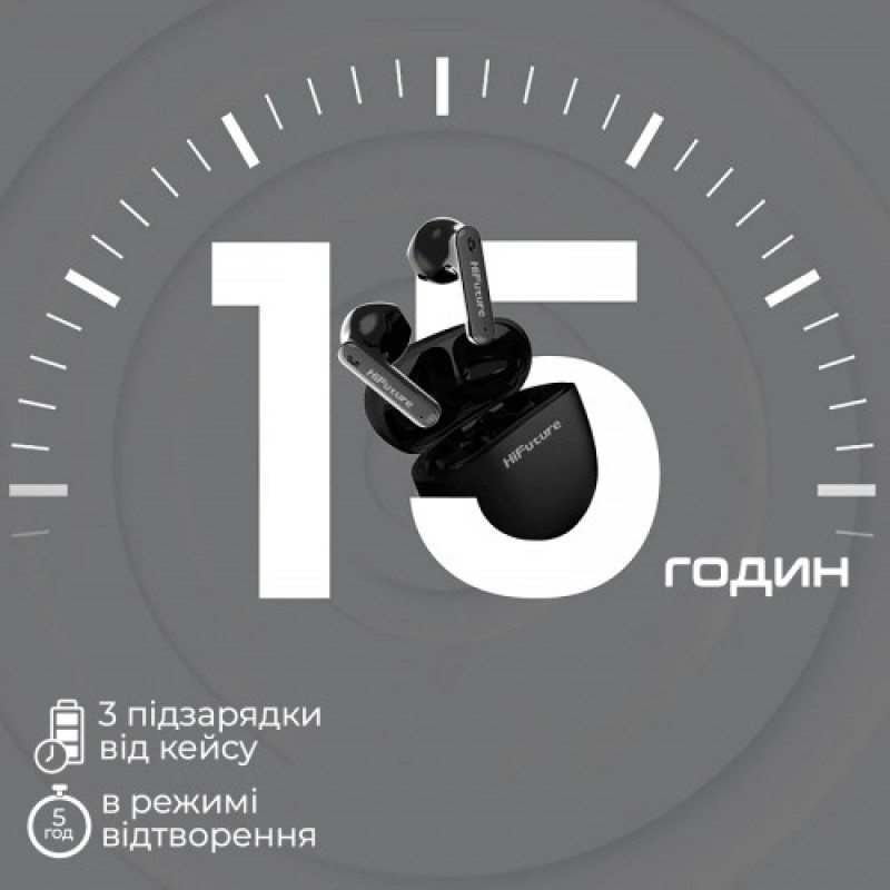 Bluetooth-гарнитура HiFuture ColorBuds2 Black (colorbuds2.black)