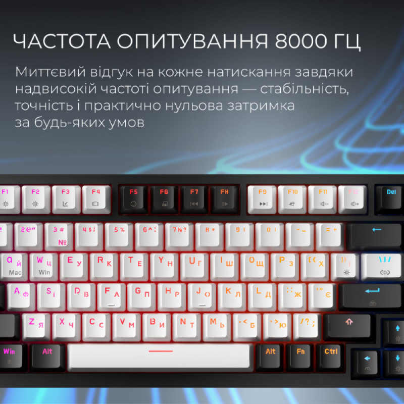 Дротова магнітна клавіатура Asgard Valhalla MAX (MK160B MAX) 75% Magnetic switches