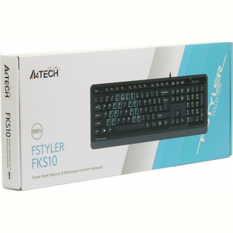 Клавиатура A4Tech Fstyler FKS10 Grey
