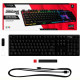 Клавіатура HyperX Alloy Origins Aqua RGB PBT ENG/RU Black (639N5AA)