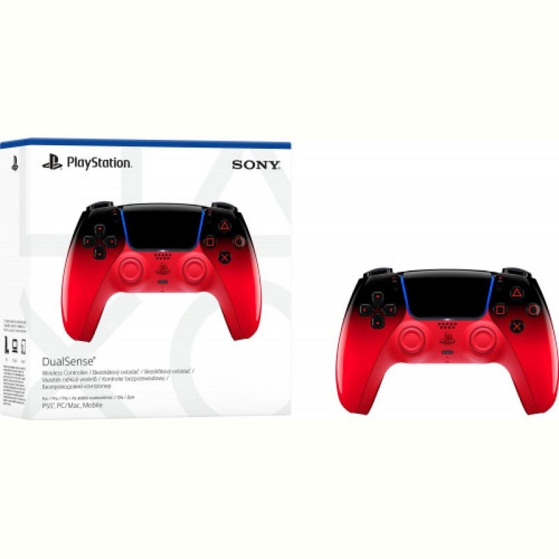 Геймпад беспроводной Sony PlayStation 5 DualSense Techno Red (1000048516)