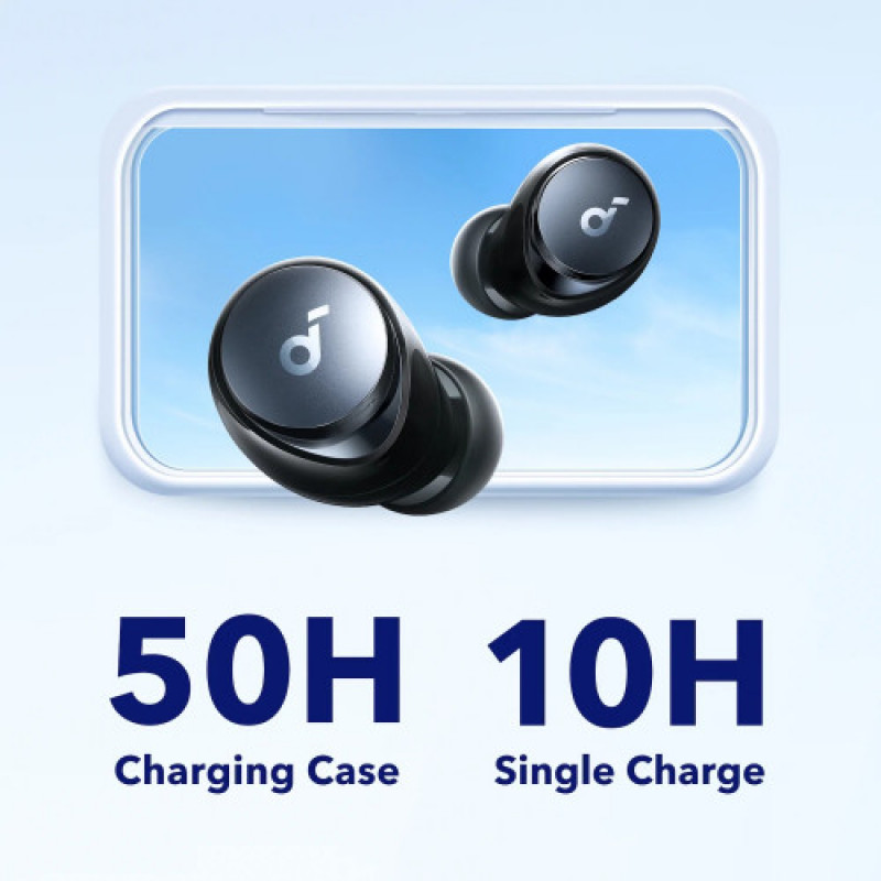 Bluetooth-гарнітура Anker SoundCore Space A40 Black (A3936G12)